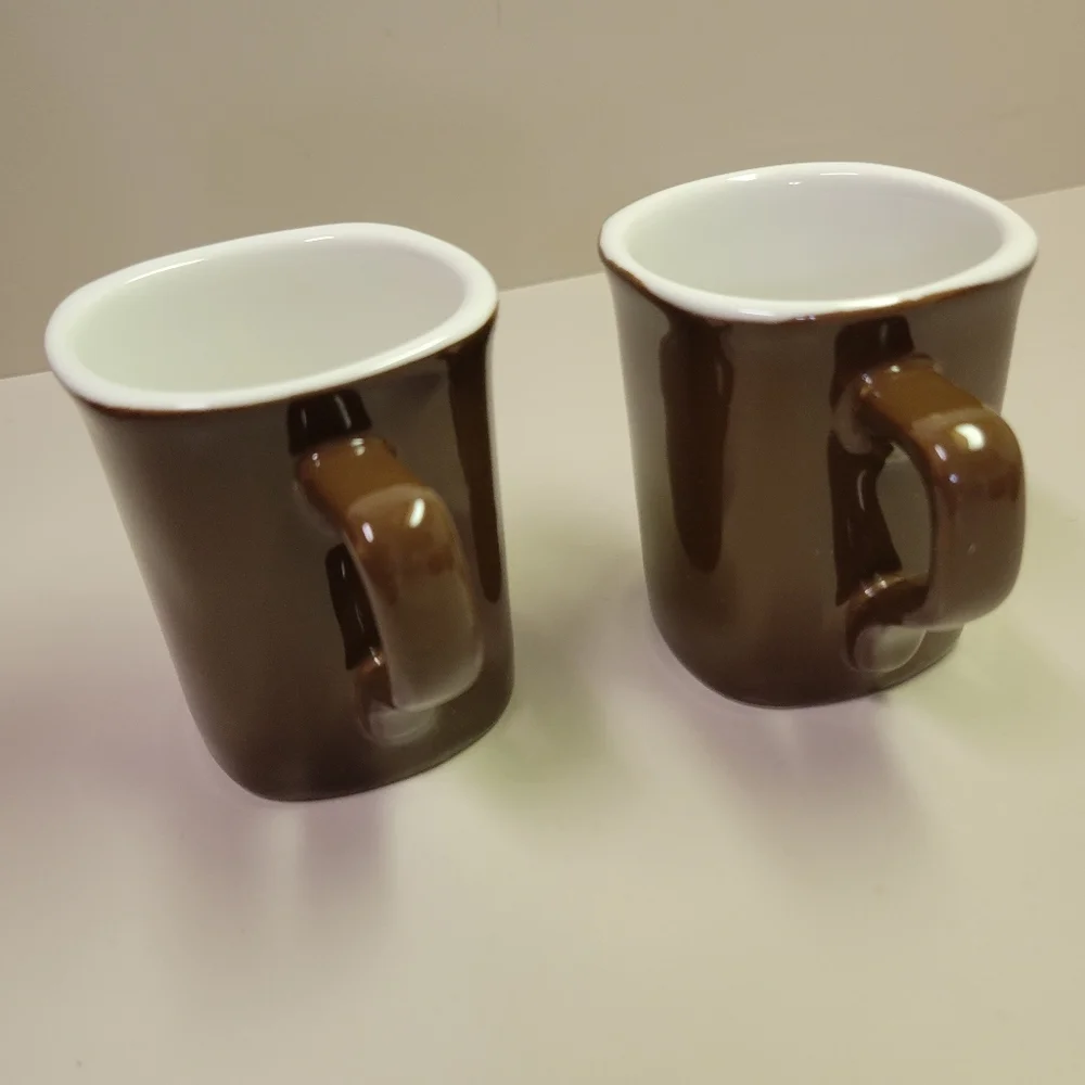 Set of 2 CRATE AND BARREL Espresso Cups